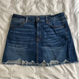 Denim Hi-Rise Mini skirt